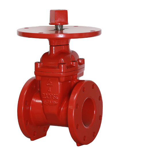 Van cổng ULFM lá van bọc cao su 1 Van cổng UL/FM lá van bọc cao su