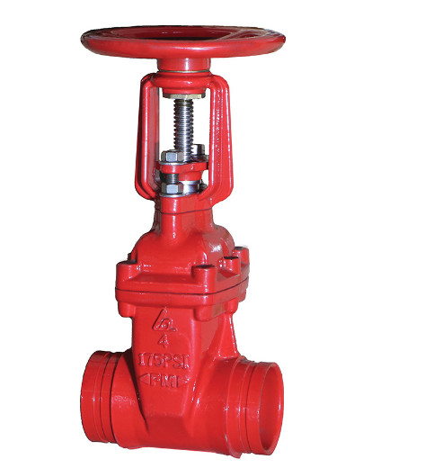 Van cổng ULFM lá van bọc cao su 2 Van cổng UL/FM lá van bọc cao su