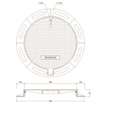 NẮP HỐ GA1 NẮP HỐ GA