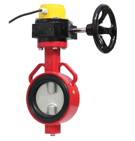 Van bướm trục đối xứng 3 Van bướm trục đối xứng