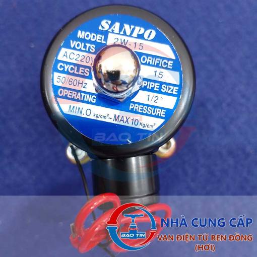 Van điện từ ren đồng thường đóng