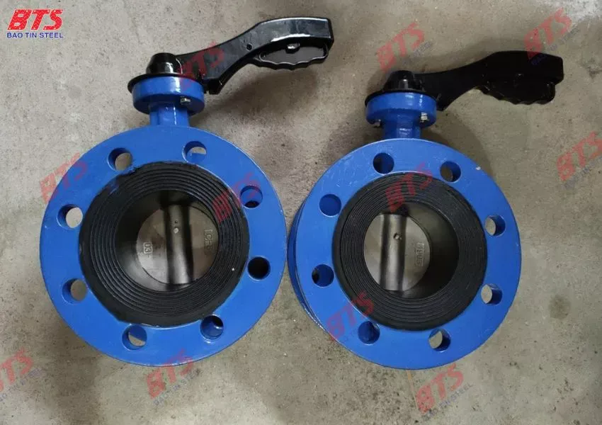 Van bướm tay gạt YDK Hàn Quốc Van bướm tay gạt YDK Hàn Quốc