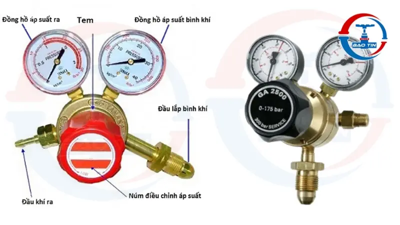 Cấu tạo van gas công nghiệp