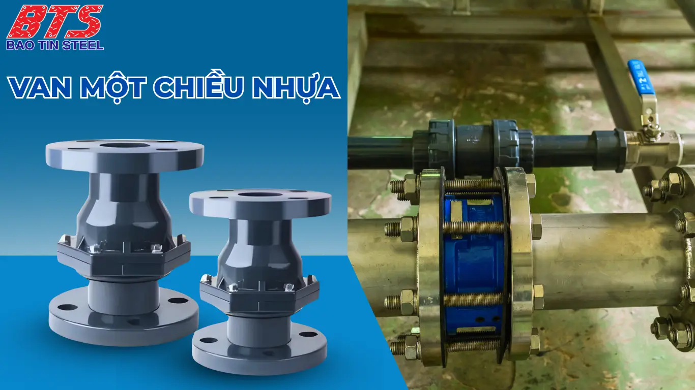 Van một chiều nhựa