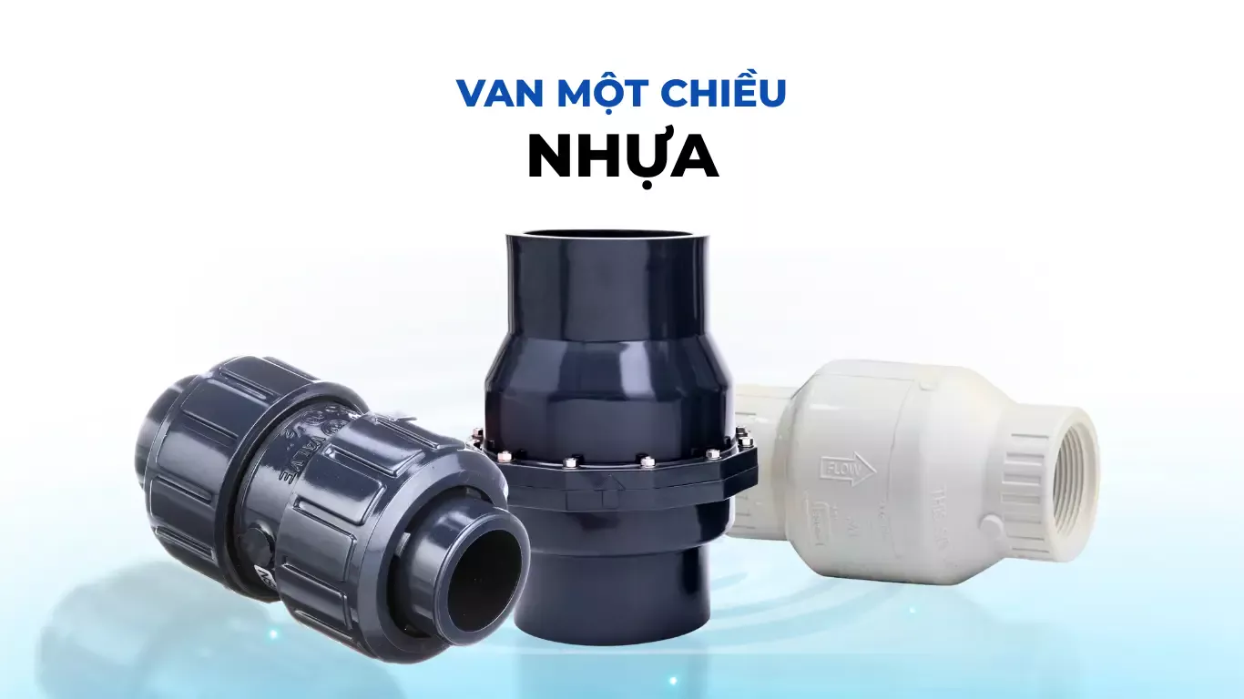 Van một chiều nhựa