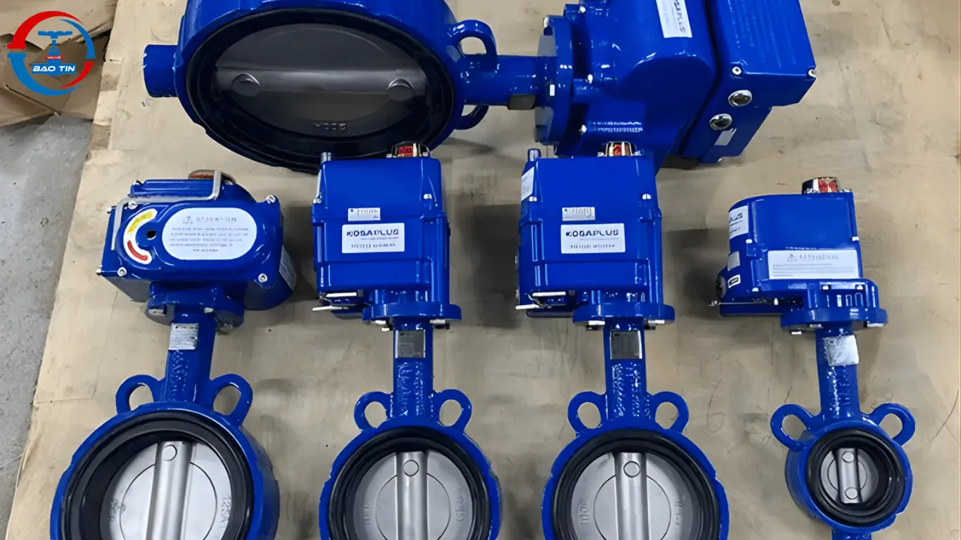Mua van bướm điều khiển điện chính hãng tại Van Bảo Tín