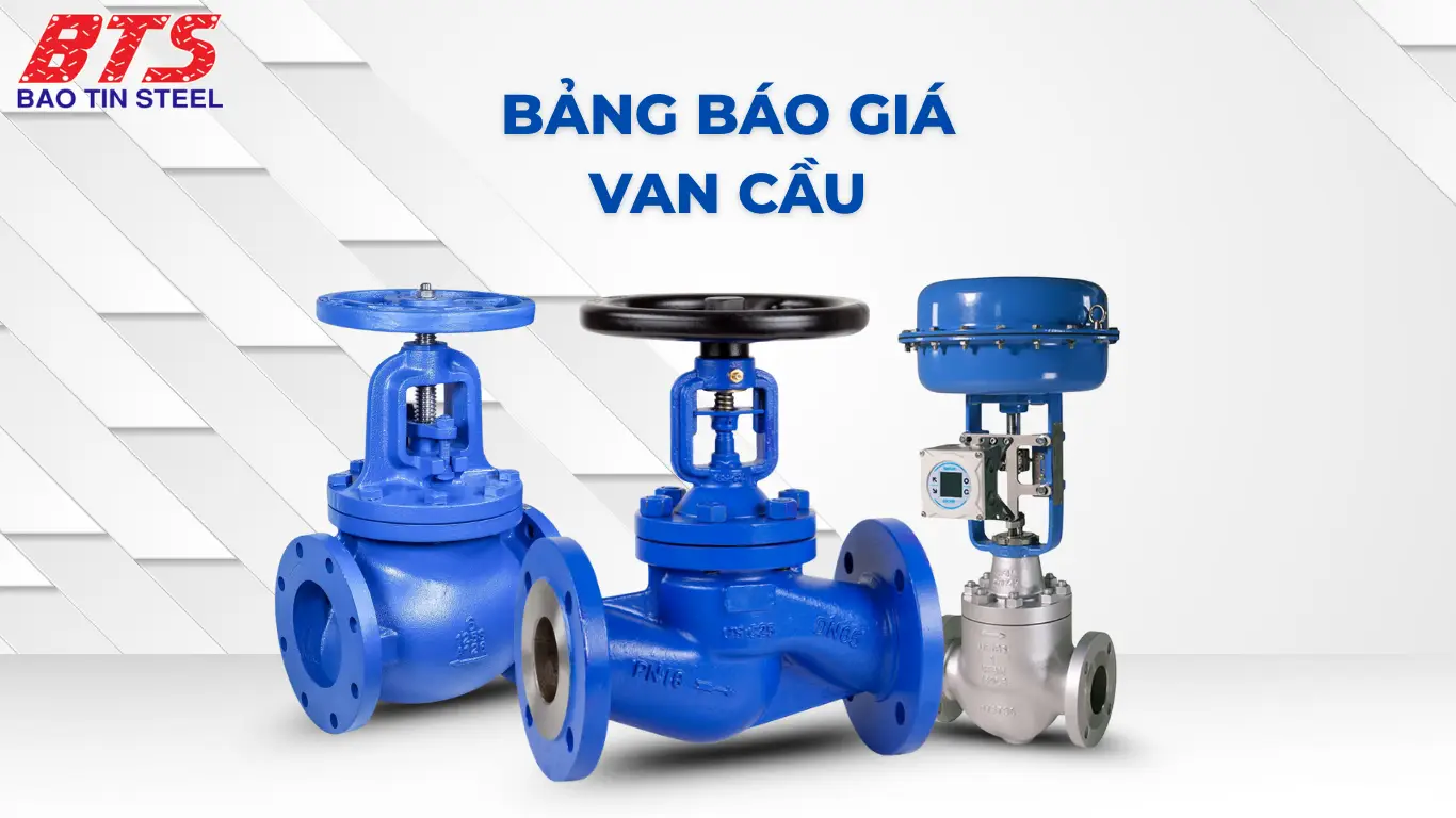 Báo giá van cầu