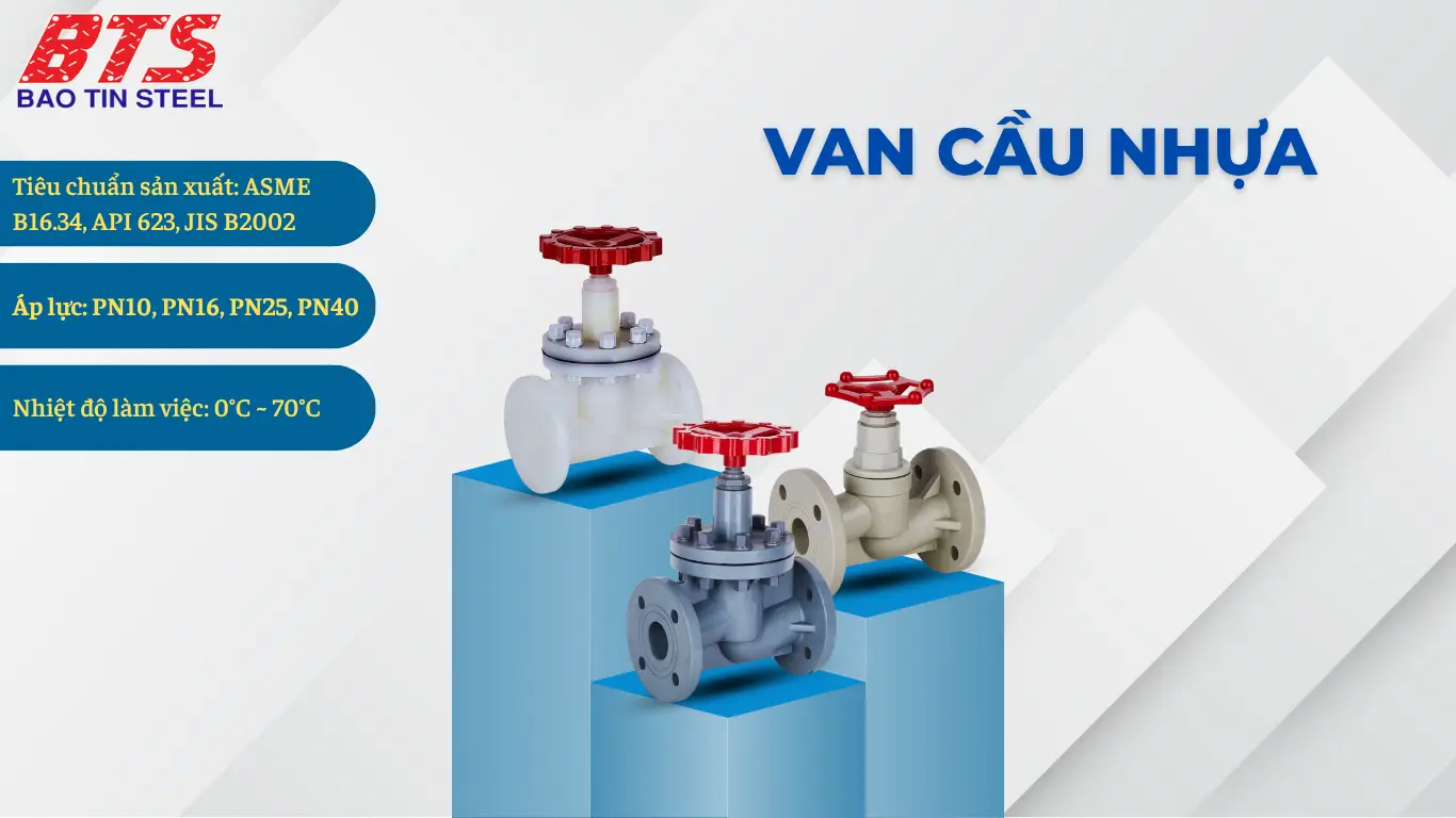Van cầu nhựa